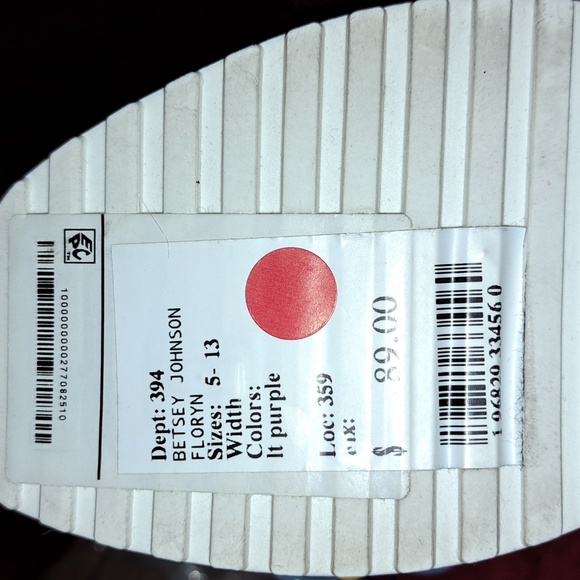 🎁 Betsy Johnson 7.5 flower shoes - Picture 7 of 8